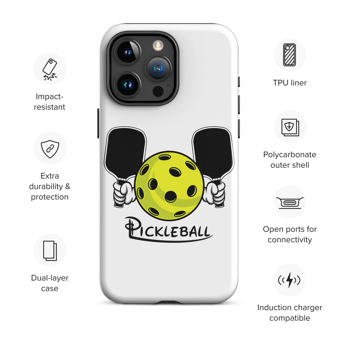 Pickleball Series iPhone Case