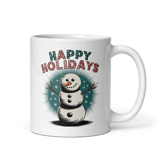 Warm Up Your Holidays: Sip Joyfully with the Festive Snowman Mug!