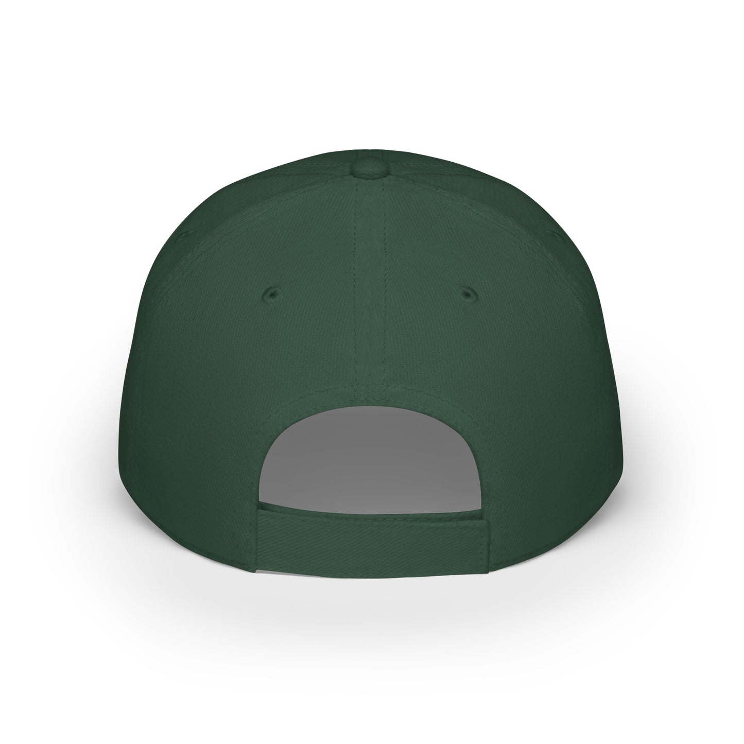 The Back of Dark Green Pickleball American Flag Series - Low Profile Baseball Cap/Hat