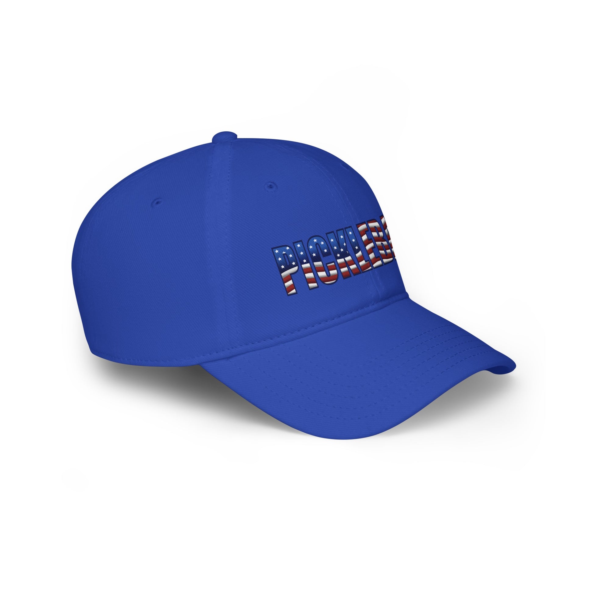 The Right Side of Royal Blue Pickleball American Flag Series - Low Profile Baseball Cap/Hat