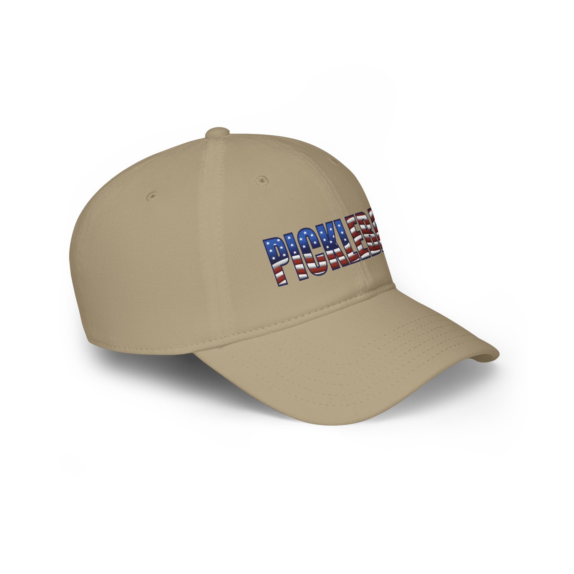 The Right Side of Khaki Pickleball American Flag Series - Low Profile Baseball Cap/Hat