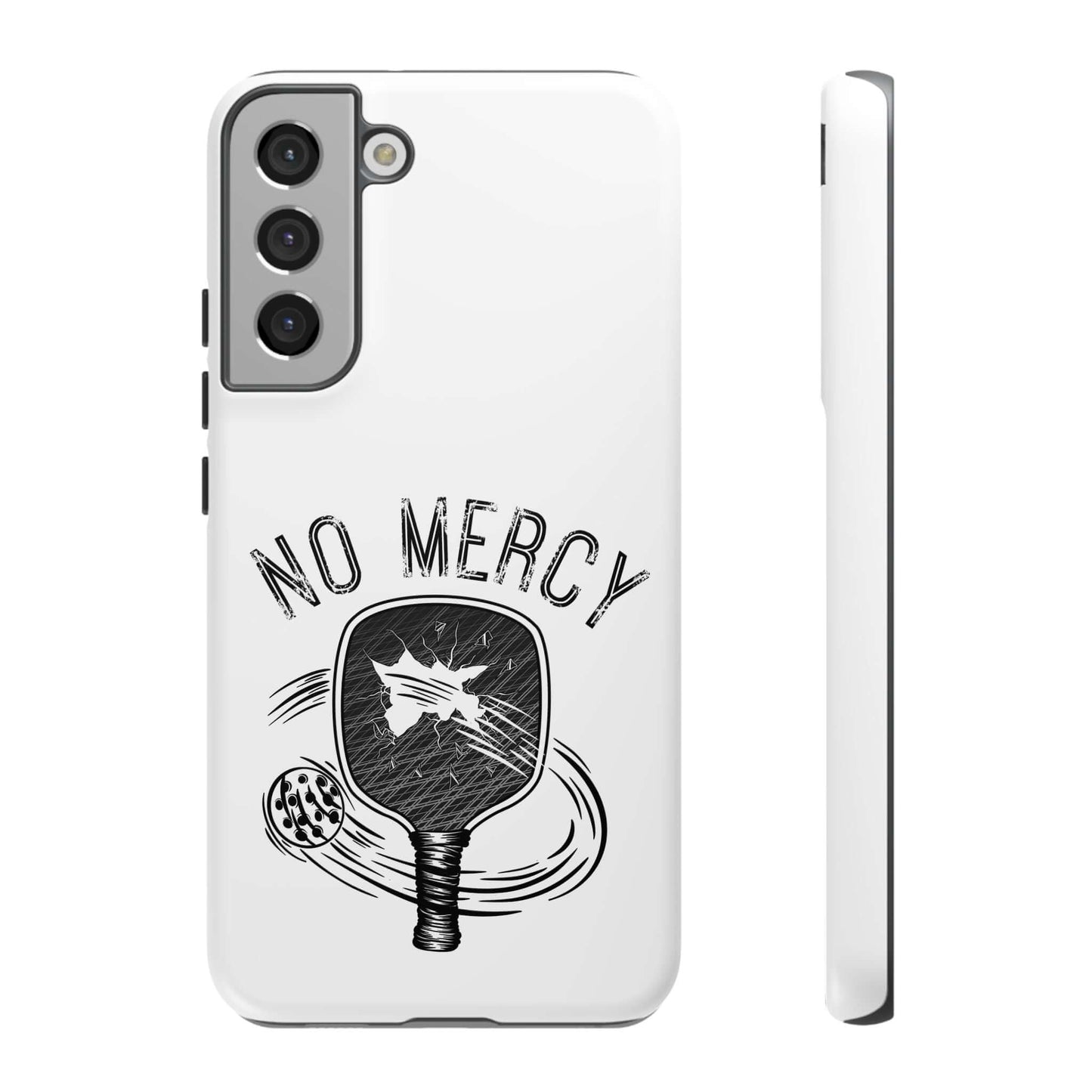 "No Mercy Pickleball Samsung Galaxy Phone Case with Dual-Layer Protection by RND Power Solutions"