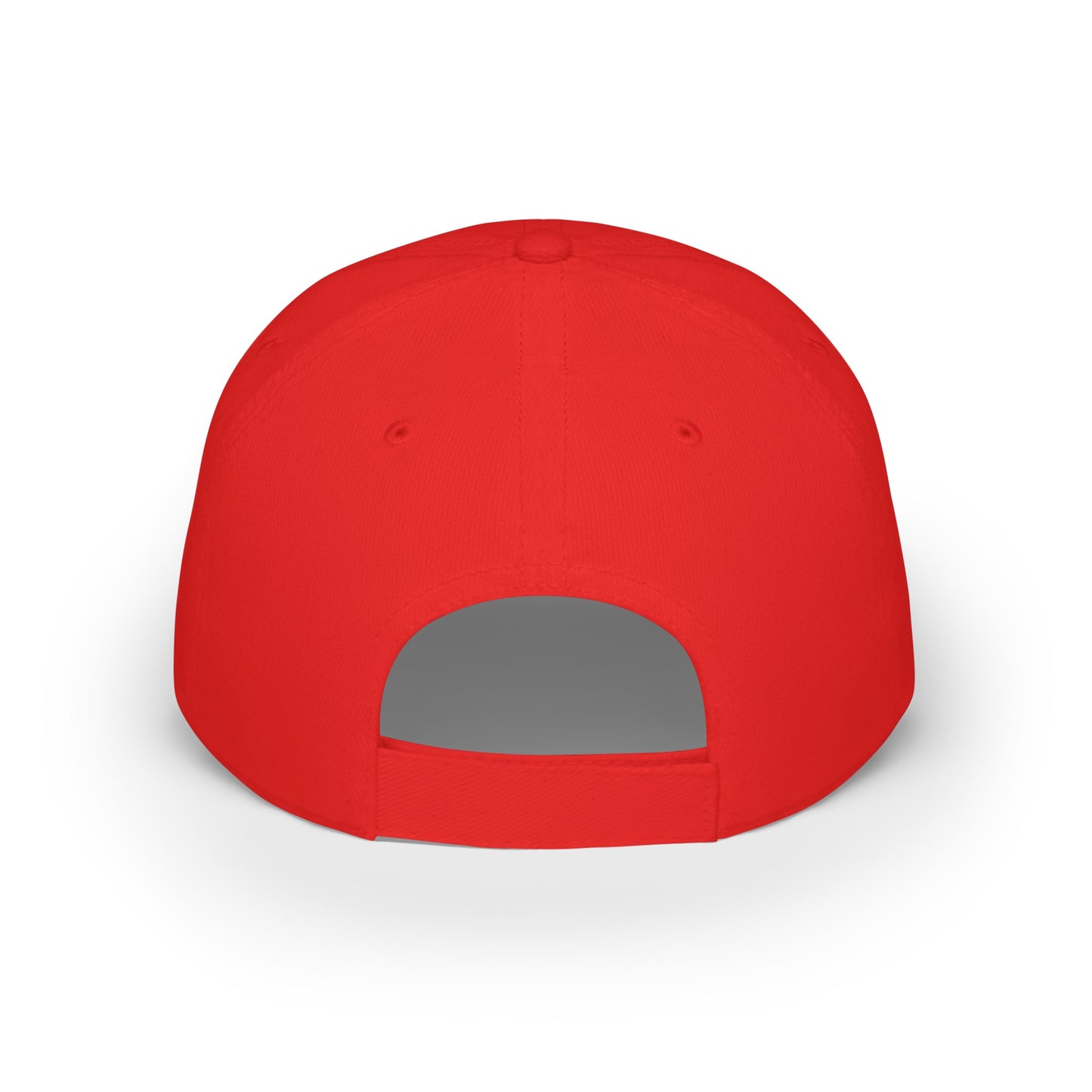 The Back of Red Pickleball American Flag Series - Low Profile Baseball Cap/Hat