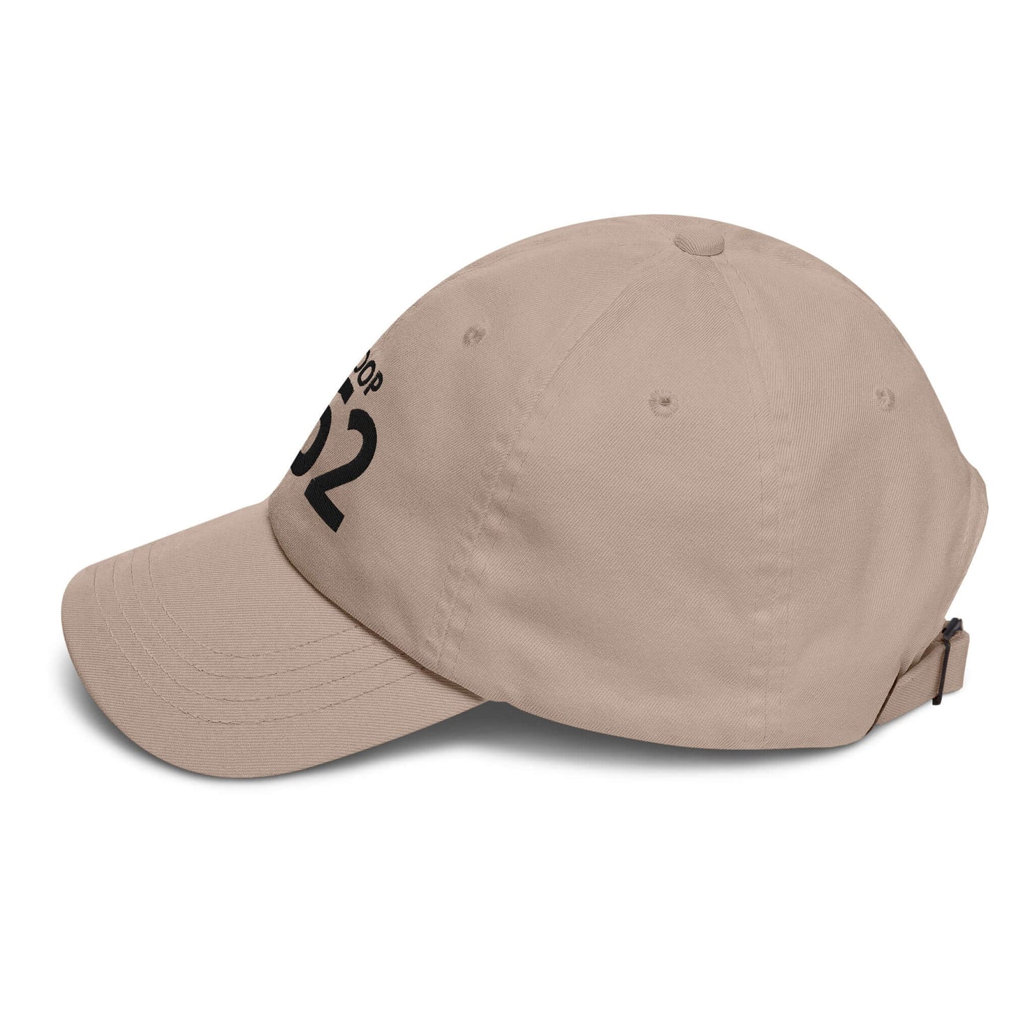 Standard Edition dad hat in beige with adjustable strap and curved visor, perfect for casual wear.