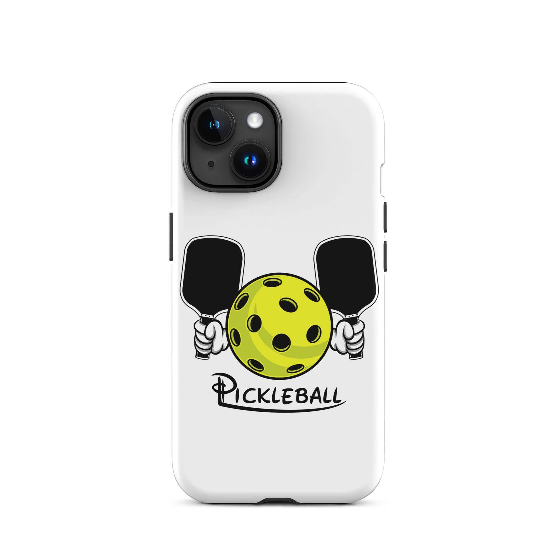 HarmonyGrip Pickleball Series - Tough Dual-Layer Matte Phone Case for Apple iPhone 15