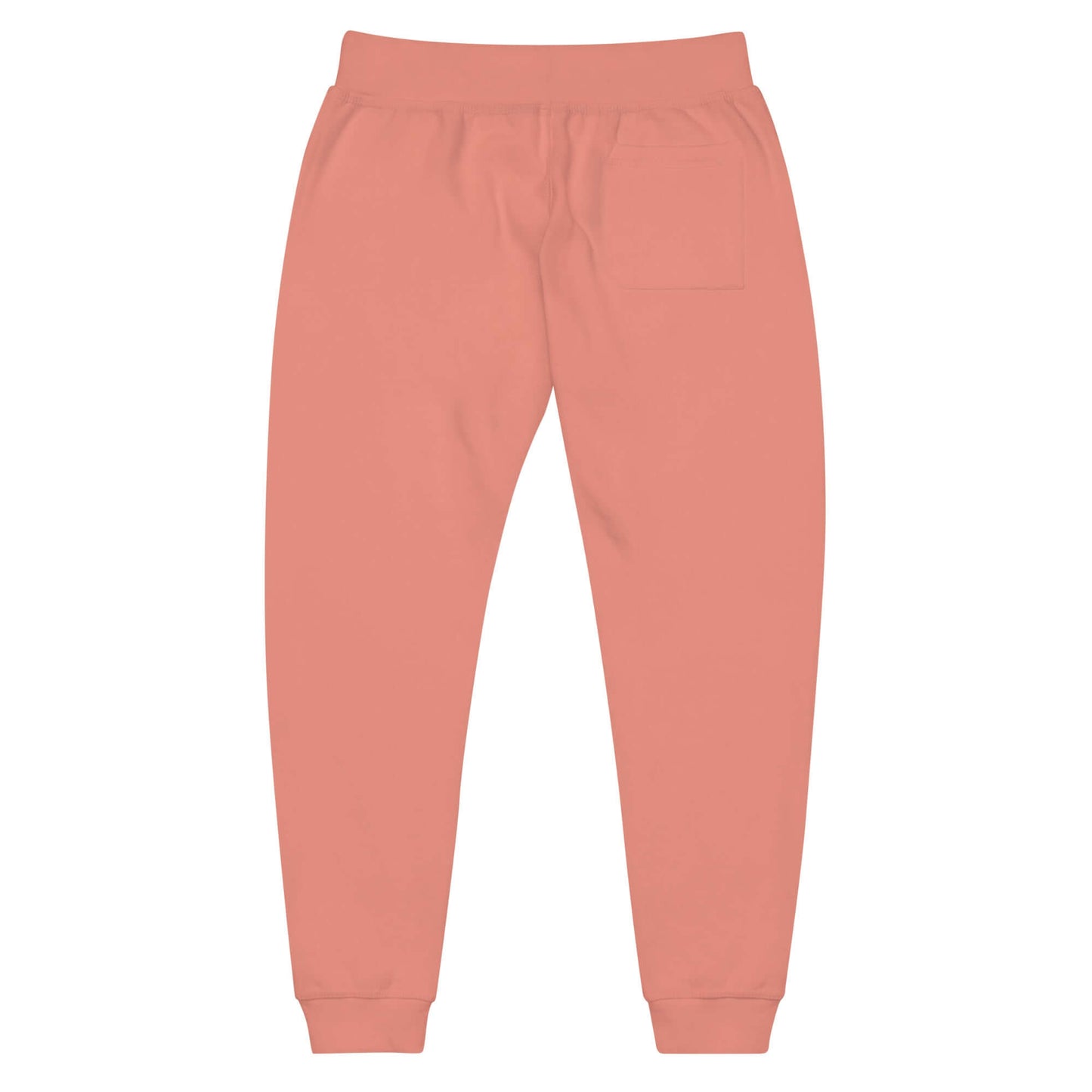 Women's coral fleece sweatpants with pocket, perfect for lounging and pickleball activities.