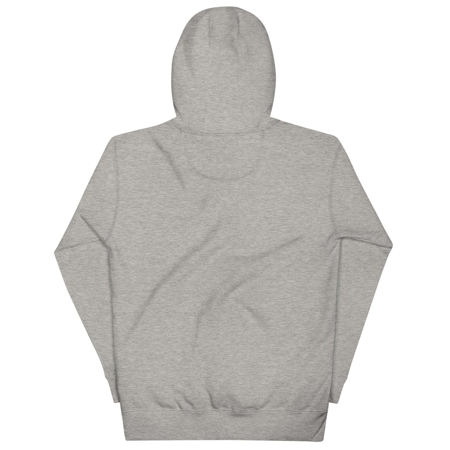 Back view of the Women's LOVE Pickleball Hoodie in gray, showcasing its cozy and stylish design.