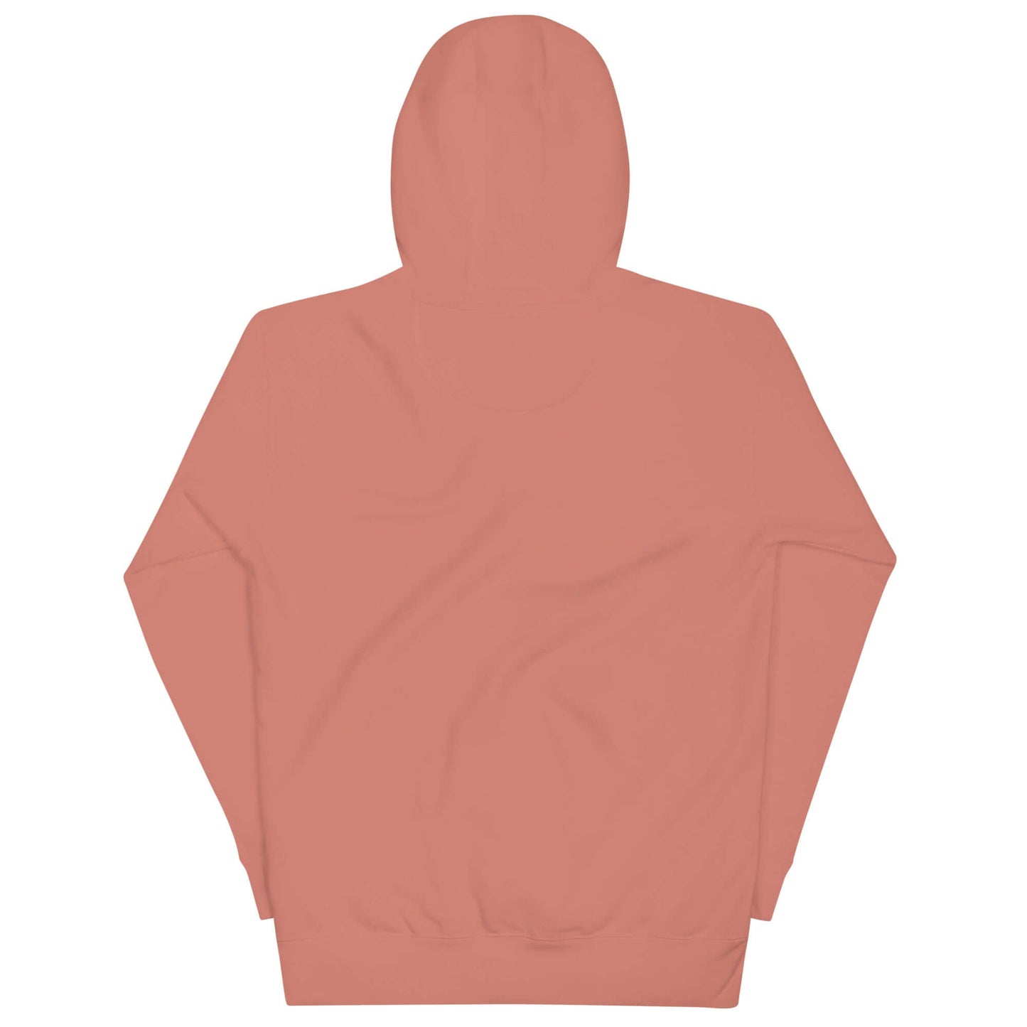 Back view of Women's LOVE Pickleball Hoodie in soft pink, perfect for comfort and style during pickleball games.