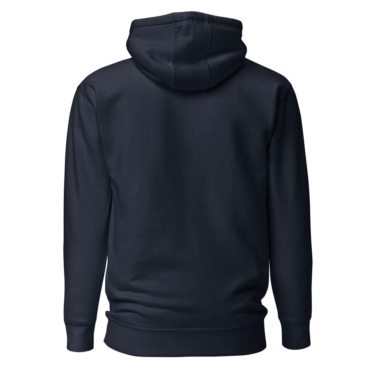 Back view of the LOVE Pickleball Hoodie, showcasing its comfortable design and stylish hood.