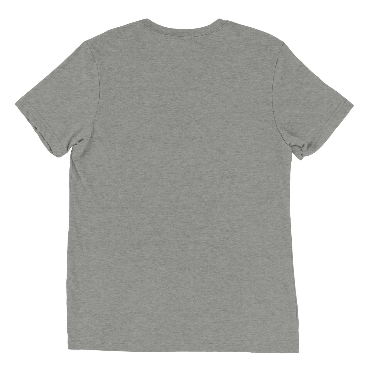 Back view of Women's LOVE Pickleball Short Sleeve Shirt in gray fabric, ideal for casual wear and sports.