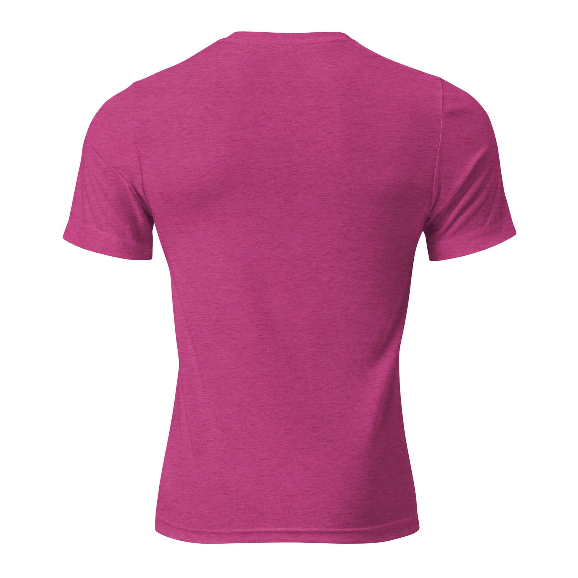 Back view of a pink Women's 'Inspire' Script T-Shirt, showcasing its comfortable design and fabric.