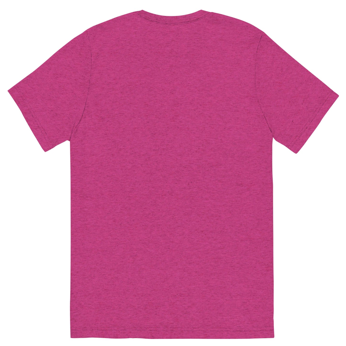 Back view of Women's LOVE Pickleball Short Sleeve Shirt in vibrant pink color, perfect for sporty and casual wear.