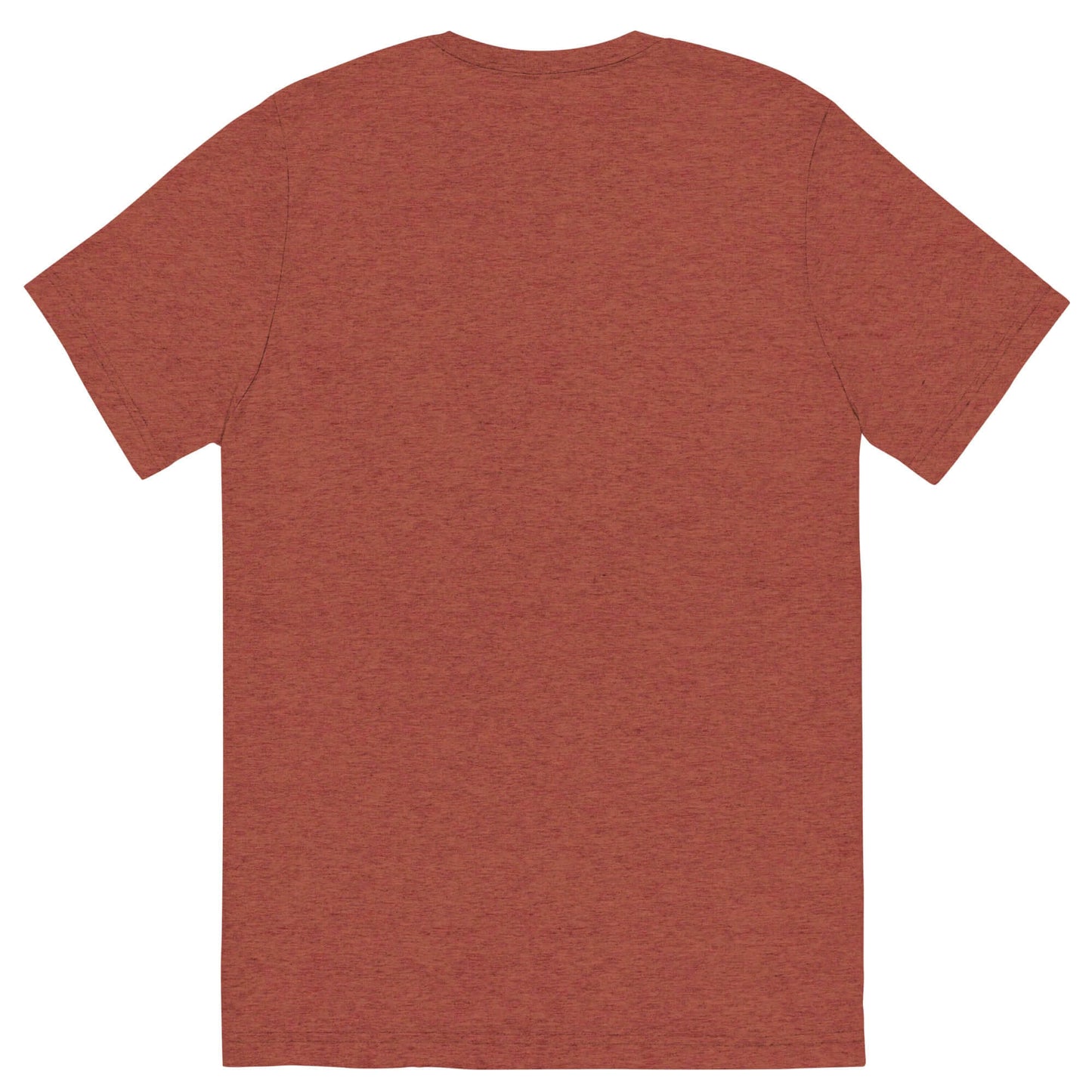 Back view of Women’s LOVE Pickleball Short Sleeve Shirt in a warm rust color.