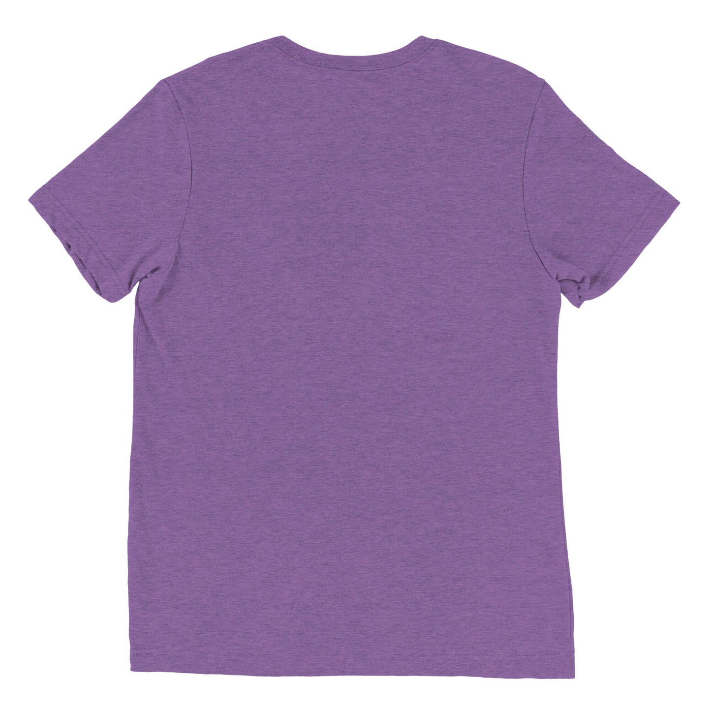 Back view of Women's LOVE Pickleball Short Sleeve Shirt in purple color, crafted for style and comfort on and off the court.