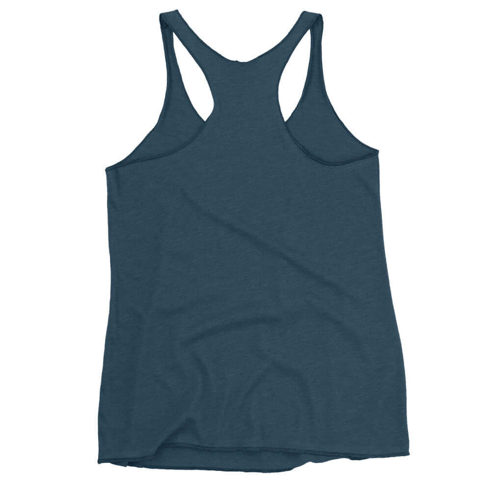 Women's LOVE Pickleball Racerback Tank in teal, designed for comfort and performance during pickleball games.