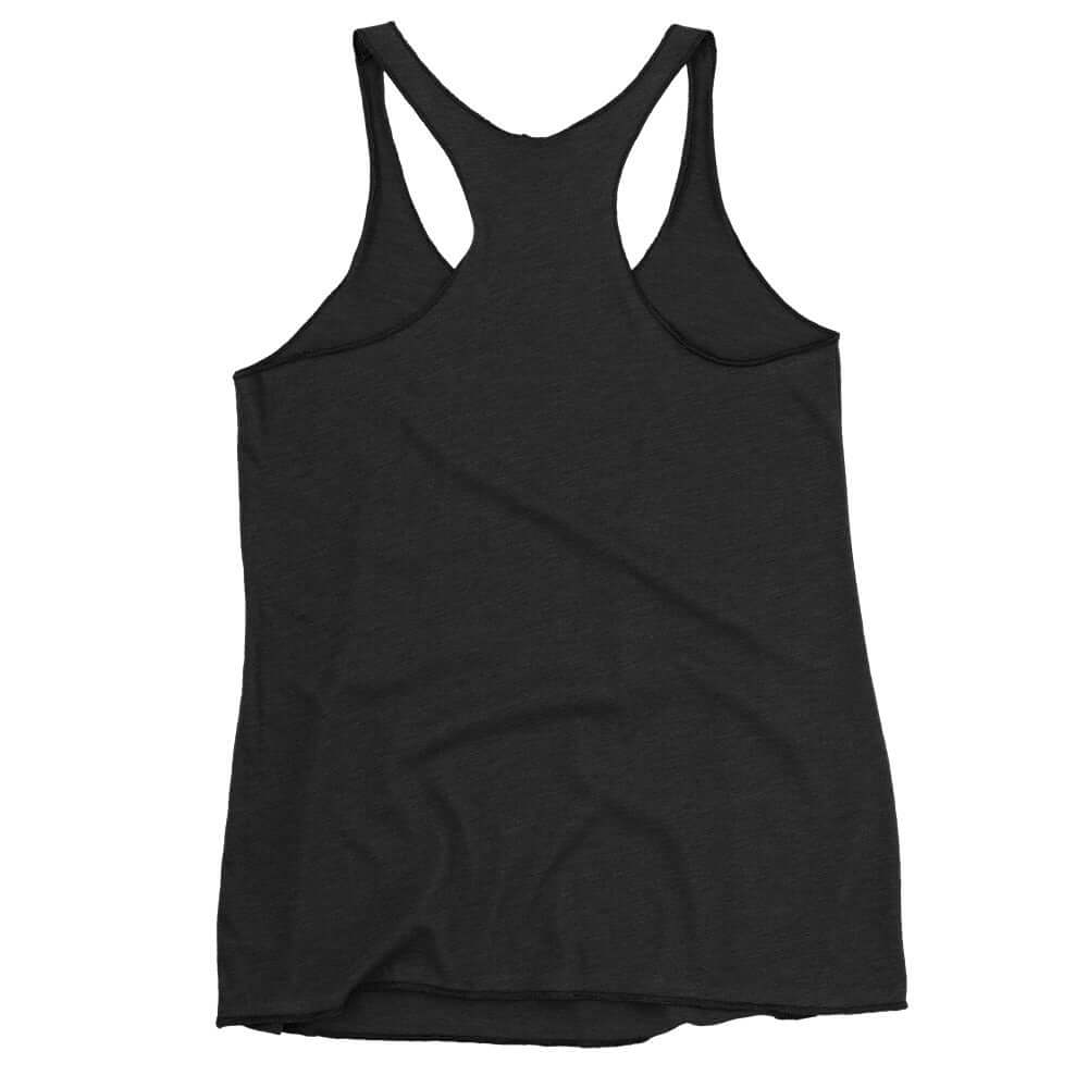 Women's LOVE Pickleball Racerback Tank in black for stylish and comfortable play.